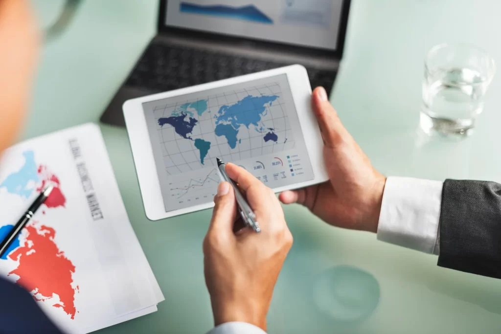 business people working data project 53876 41687