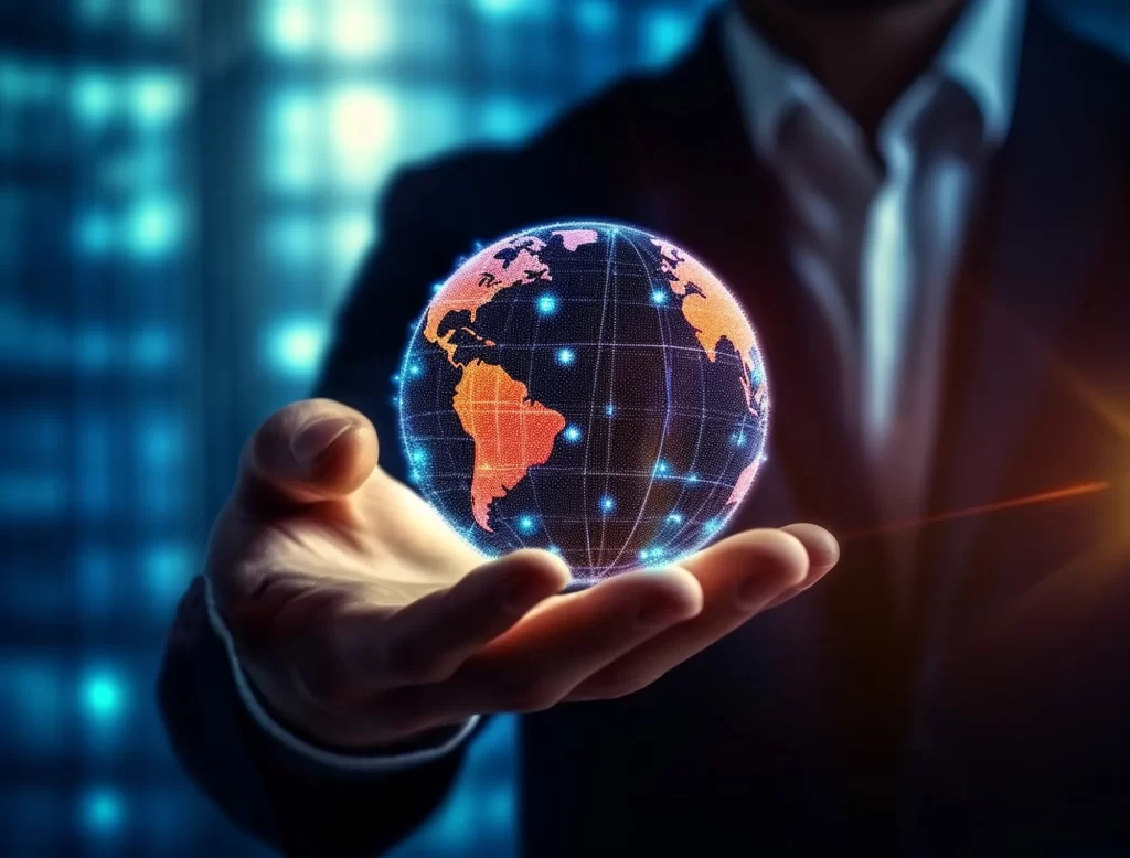 business person futuristic business environment 23 2150970186